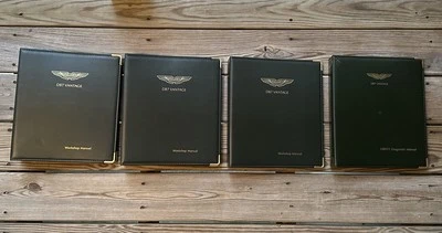 Juego completo manual de taller Aston Martin DB7 Vantage - volúmenes 1,2,3 + OBDII Foto 1 de 4