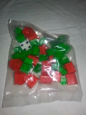Monopoly Houses And Hotels With Pair Of Dice Sealed Package - Image 1 of 4