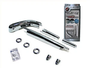 Chrome Rear Exterior Moldings For 2010 2011 Chevy Holden Spark - Picture 1 of 1