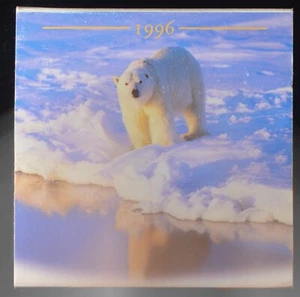 1996 Royal Canadian Mint Polar Bear Proof $2 Two Dollar - Picture 1 of 4