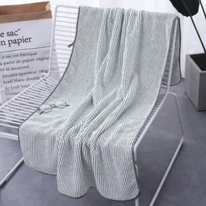 Large Size Bath Towel Absorbent Beach Towel Sports Shower Towel Bathroom - Picture 1 of 16