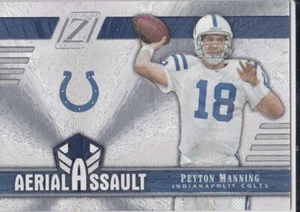 INSERTO DE ASALTO AÉREO PEYTON MANNING Zenith Tarjeta de fútbol americano Colts ¡Denver Broncos! - Imagen 1 de 2
