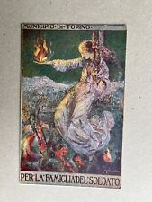 O.) Cartolina militare 1GM WWI famiglia del soldato Torino 