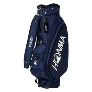 Honma Golf Lightweight Basic Golf Caddy Bag Navy/Black Type 9/5-way - Picture 1 of 3