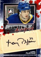 2013-14 ITG Enforcers Auto #ALP Larry Playfair