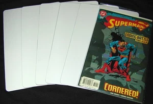 (30) Comic Book Bin Index Divider Cards - 7"x11" - White HEAVY DUTY 40mil Thick - Picture 1 of 1
