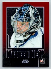 2013-14 Between the Pipes Masked Men 6 Red #MM01 Ben Bishop (ref 208990)