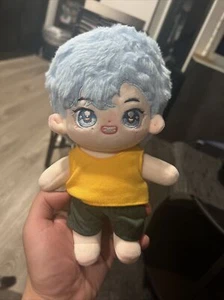 NCT Dream Jeno Blue Hair Doll Plush Stuffed Toy - Picture 1 of 5