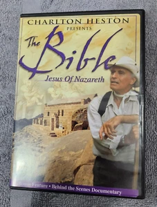 Charlton Heston Presents the Bible Jesus of Nazareth DVD Christian religious - Picture 1 of 2