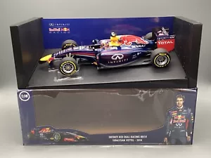 Modellini auto 1:18 Minichamps Infiniti Red Bull Racing RB10 S. Vettel 2014 in confezione originale - Foto 1 di 9