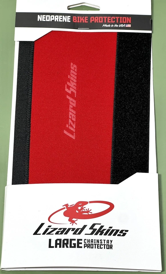 Protector de vaina de neopreno grande pieles de lagarto rojo antideslizante Foto 1 de 4