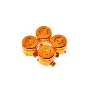 Sony PS4 Playstation 4 Bullet Buttons Set - Gold - Picture 1 of 5