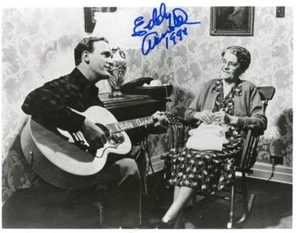 EDDY ARNOLD CANTANTE DE COUNTRY GRAN FALLECIDO. 8X10 2008 firmado con certificado de autenticidad - Imagen 1 de 1