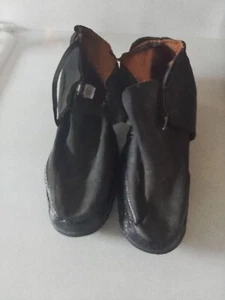 Vintage Commonwealth Rubber Shoe Co. USA. Mens 7, Over Shoe Cloth Buckle Boots - Picture 1 of 12