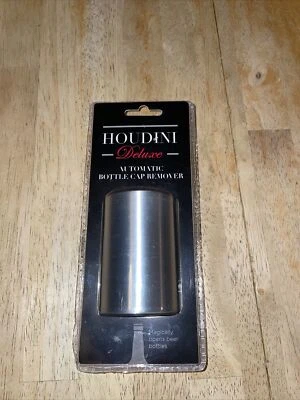 Deluxe Automatic Beer/Soda Bottle Opener by Houdini NEW SEALED - Image 1 of 2