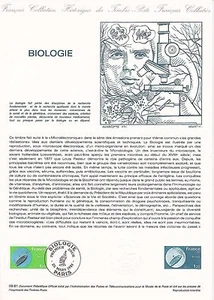 Document Philatélique 1er Jour : 09 1981 - Biologie - Picture 1 of 1