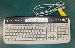 Vintage HP Internet Wired Computer Keyboard PN: 5187-0341 Model 5181 PS/2 - Picture 1 of 3