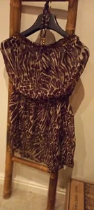 Animal Print Swim Coverup Size L BNWT - Picture 1 of 3
