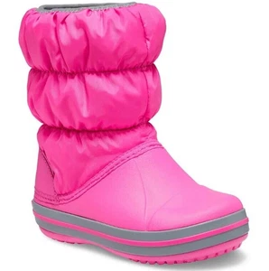 Crocs Winter Puff Stiefel Mädchen rosa Gr. UK C13 EUR 30-31 US C13 *REFCRS381 - Bild 1 von 1