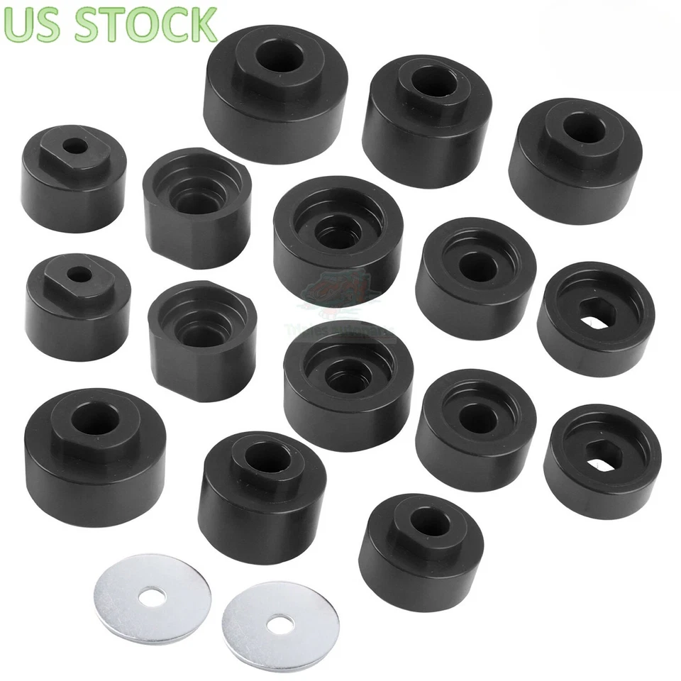 Черный комплект креплений втулок кабины кузова 6-116 для 01-05 Ford Explorer Sport Trac 2/4WD - Изображение 1 из 4