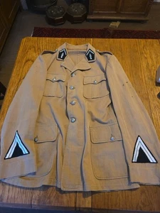 ww2 Period French Gendarmerie Khahki Tunic. - Picture 1 of 24