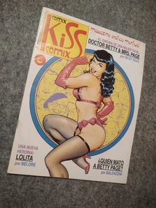 KISS COMIX #6 DAVE STEVENS 1992 BETTIE PAGE frank frazetta r crumb movie star - Picture 1 of 15