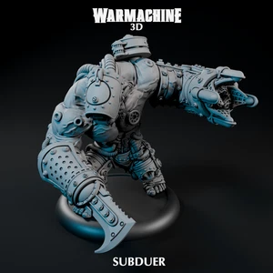 Steam Forged Games Warmachine Cephalyx Mostrosity Subduer spedizione gratuita - Foto 1 di 1