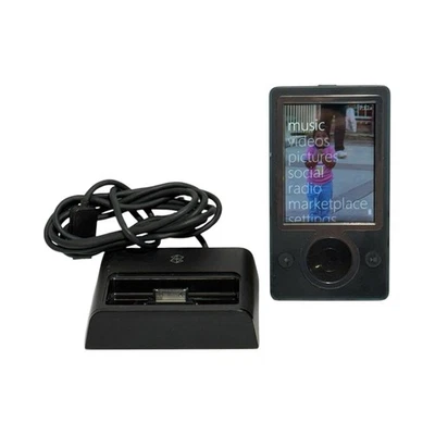 Microsoft Zune 1089 Brown 30GB Digital Media MP3 Player Ver 3.3 (39) with Dock - Image 1 of 4