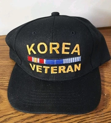 Gorra de béisbol Corea negra nueva Foto 1 de 3