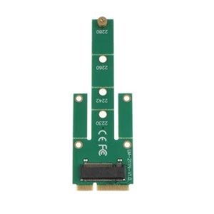 Mini mSATA PCI-E SATA 3.0 SSD to NGFF M.2 B + M Male Adapter Converter Card - Picture 1 of 7