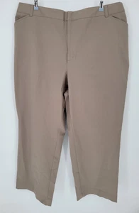 Eddie Bauer Blakely Fit Hose Damen Plus 26W Khaki Hose Neu mit Etikett - Bild 1 von 10