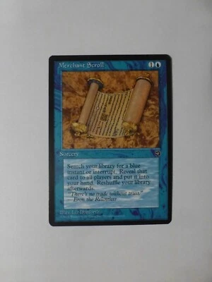 MtG Homelands Merchant Scroll   NM    $0.75 Flat Shipping    VCT123706 - Image 1 of 2