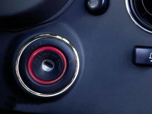 For Toyota Supra JDM MK4 93-02 Polished Aluminum Ignition Switch Ring 1 piece - Picture 1 of 3
