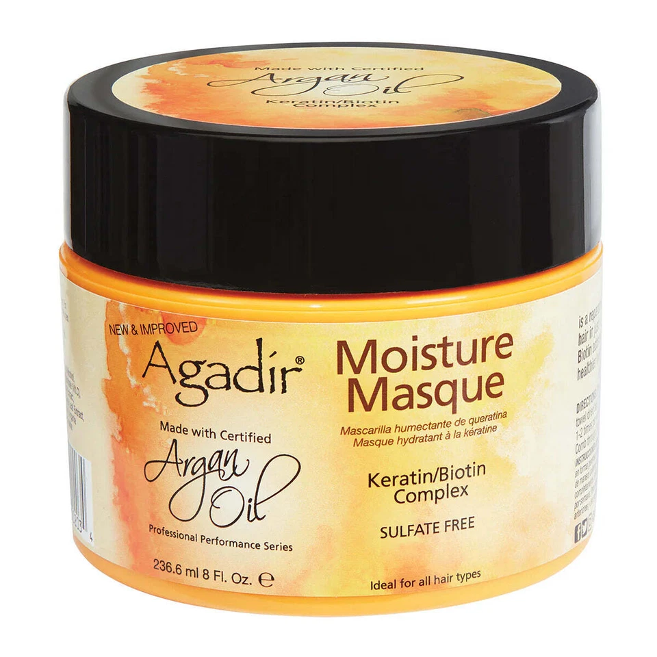 Agadir Argan Oil Moisture Masque Sulfate 8 Oz 2034