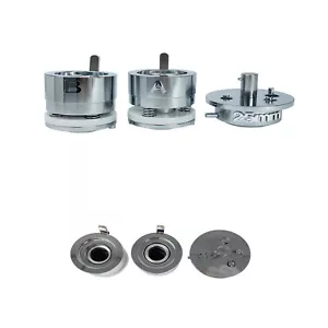1 Zoll 25 mm Neu Die Form Form Runde Presse Zum Selbermachen für Abzeichen Knopf Herstellung Maschine - Bild 1 von 3