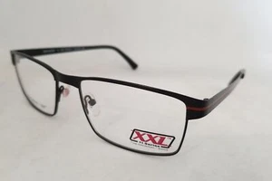 new XXL Red Raider Beta Titanium 100 eyeglasses Frame Black 58mm MEN Extra Large - Picture 1 of 3