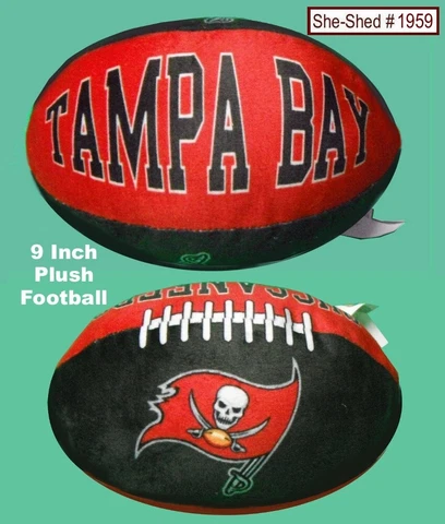 Goof Stuff Tampa Bay 9 inch Plush Football Souvenir  - S-1959-62 Cover