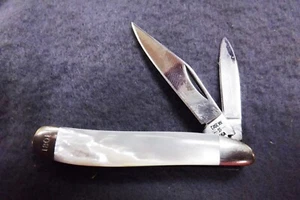 1982 Case 8220 SS Stainless Mother of Pearl Peanut Mini Jack Pocket Knife Mint - Picture 1 of 13