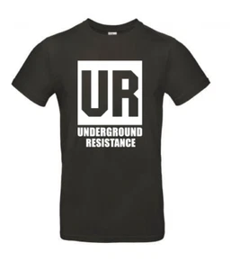 Underground Resistance Detroit UR Fan T-shirt schwarz - Bild 1 von 1