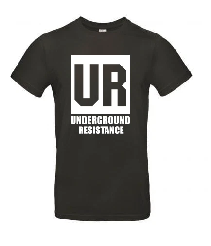 Underground Resistance Detroit UR Fan T-shirt schwarz - Bild 1 von 1