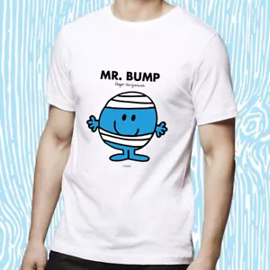 Mr Men T-Shirt Mr Bump Printed Graphic Tee Adults Short Sleeve Unisex Top - Picture 1 of 26