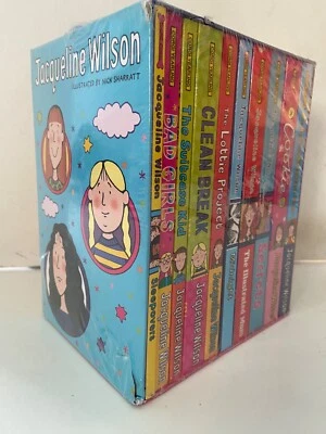Jacqueline Wilson 10 Paperback Book Box Set ~ Corgi Yearling U.K. ~ NEW & SEALED - Image 1 of 4