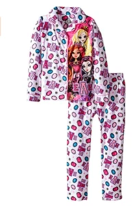 Ever After High Big Girls 2 Piece Long Sleeve Pajama Set Size 6/6X - Picture 1 of 1