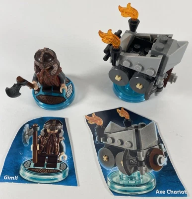 Lego Dimensions Señor de los Anillos Fun Pack (Gimli + Hacha Carro) 71220 Foto 1 de 4