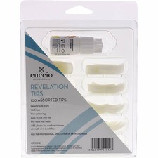 Cuccio - Professional Revelation Tips Manicure Assorted Tips (100 Tips) (15472)
