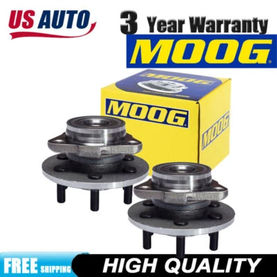 MOOG Front Wheel Hub & Bearings 4WD For Dodge Dakota 1997-2004 Durango 1998-2003 Foto 1 de 4