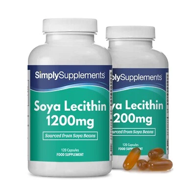Lecitina 1200mg - 240 Cápsulas - Suplemento de calidad - Imagen 1 de 3