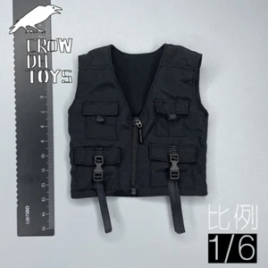 1/6 Soldiers Clothes Accessories Fashion Vest Waistcoat Model F 12" Body - Picture 1 of 1