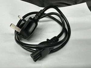 UK Stecker auf C5 Kleeblatt Stromkabel Kleeblatt Netzkabel - Bild 1 von 2
