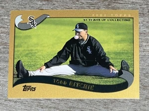 Todd Ritchie 2002 Topps Traded Gold #’d /2002 #T60 *H112* - Picture 1 of 3